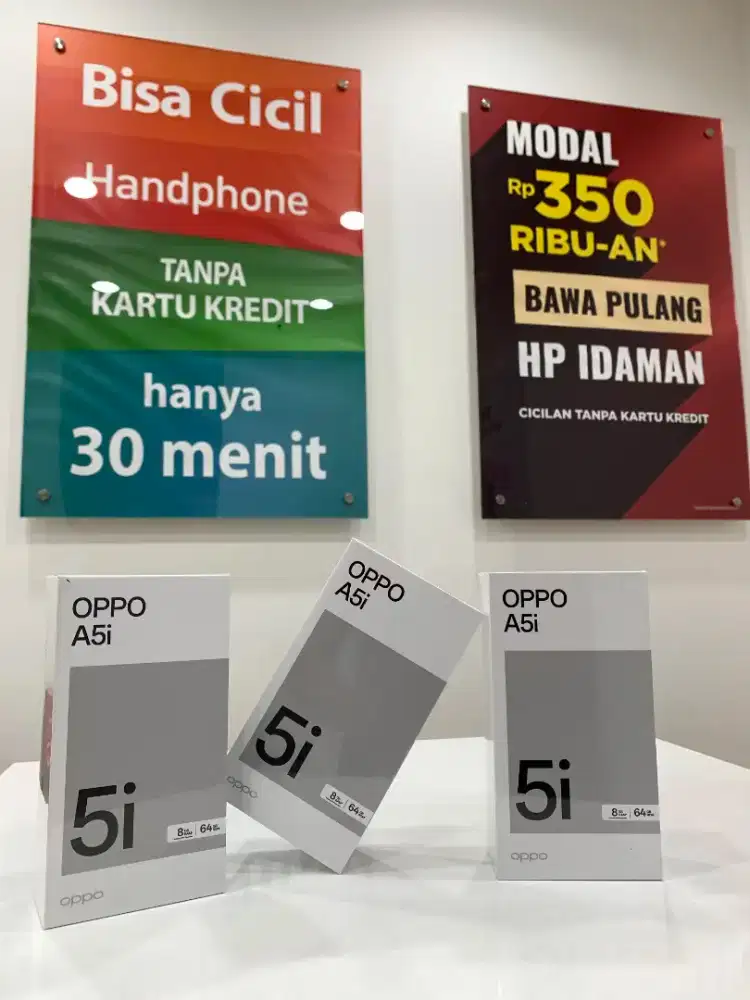 Oppo a5i 8/128 bisa Cicilan