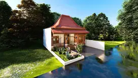 Dijual Rumah Joglo Etnik Lokasi Strategis, Siap Bangun di Prambanan