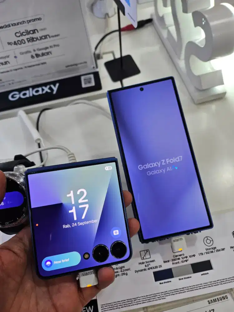 NEW GALAXY FOLDABLE 7  BENEFIT 4JUTAAN FREE PROTEKSI HINGGA 2TAHUN