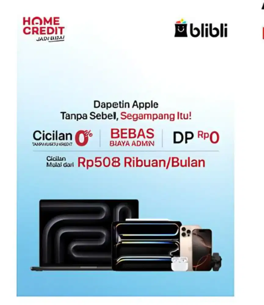 CICILAN IPHONE CUKUP PAKAI KTP AJA PROMO BUNGA 0% IPHONE 13-16 PROMAX