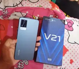 Vivo V21 5G NFC am 8+4/128 Fullset Mulus Nomines