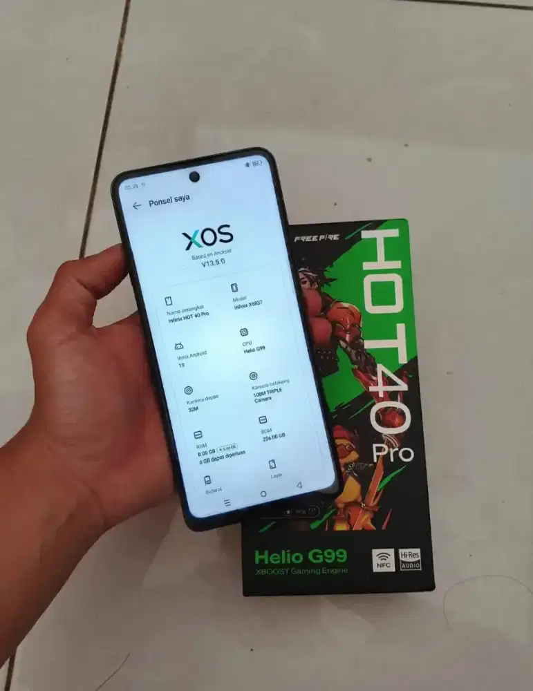 Jual cepet hp infinix hot 40 pro