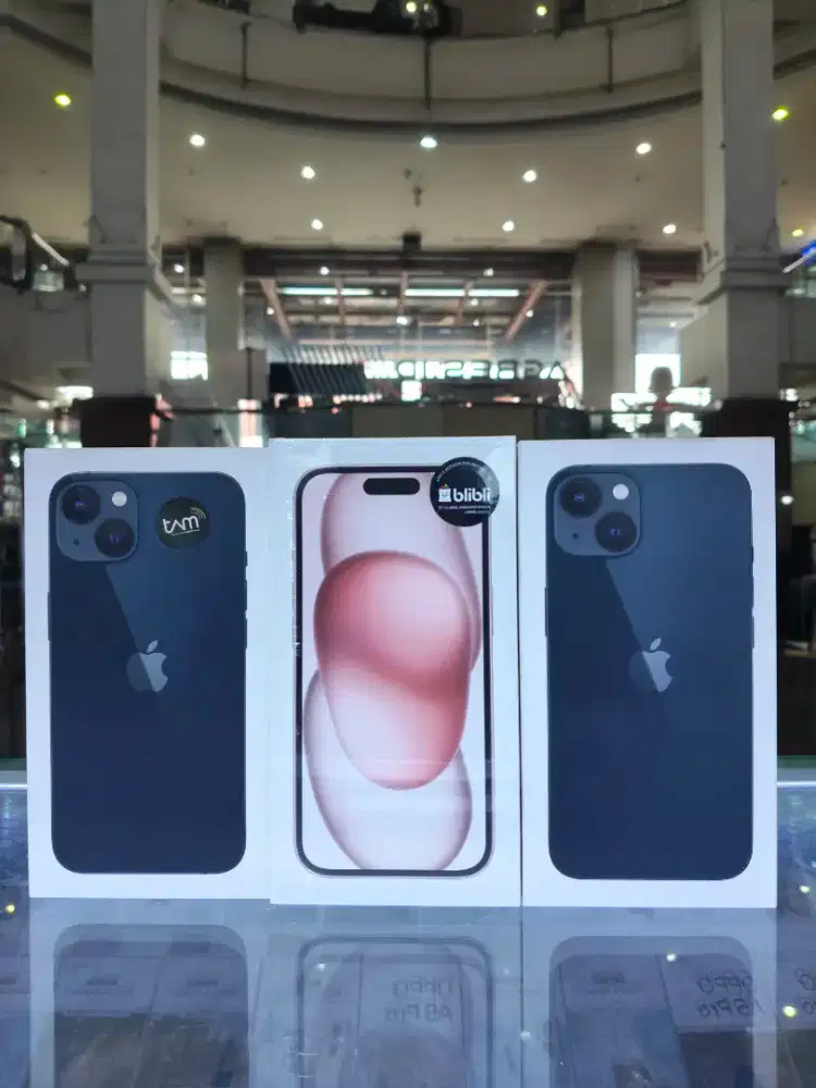 iPhone 13 dan 15 garansi resmi new