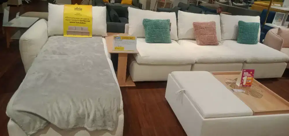 SOFA SET MODULAR CICILAN DP 0%