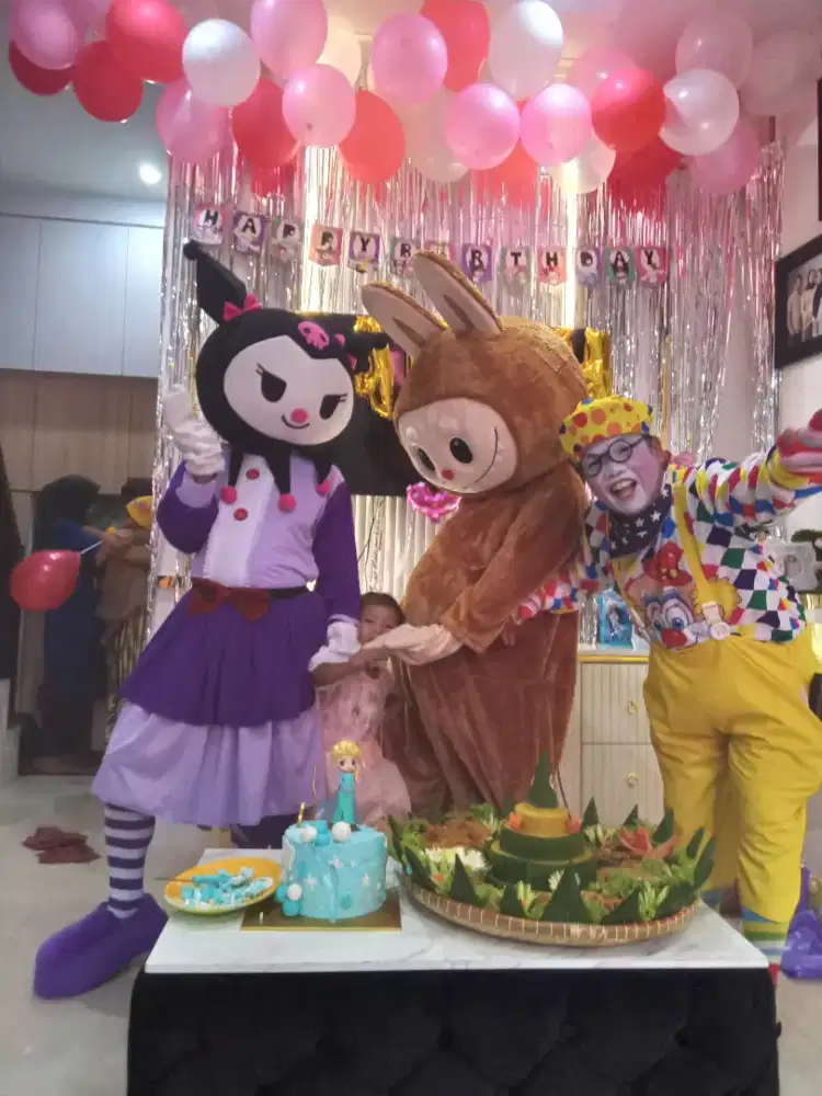 Sulap badut pesta