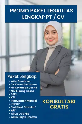 Perlengkapan Usaha Kantor PT Legal Lengkap