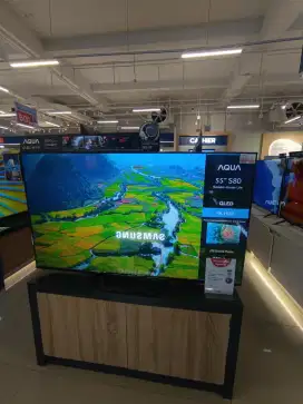 AQUA LED TV GOOGLE 4K 55 INCH KREDIT