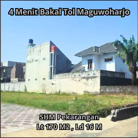 Dijual Tanah Sleman Murah Area Maguwoharjo SHM Pekarangan
