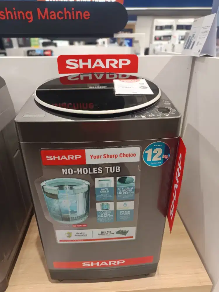 SHARP WASH MACH TL 12 KG KREDIT