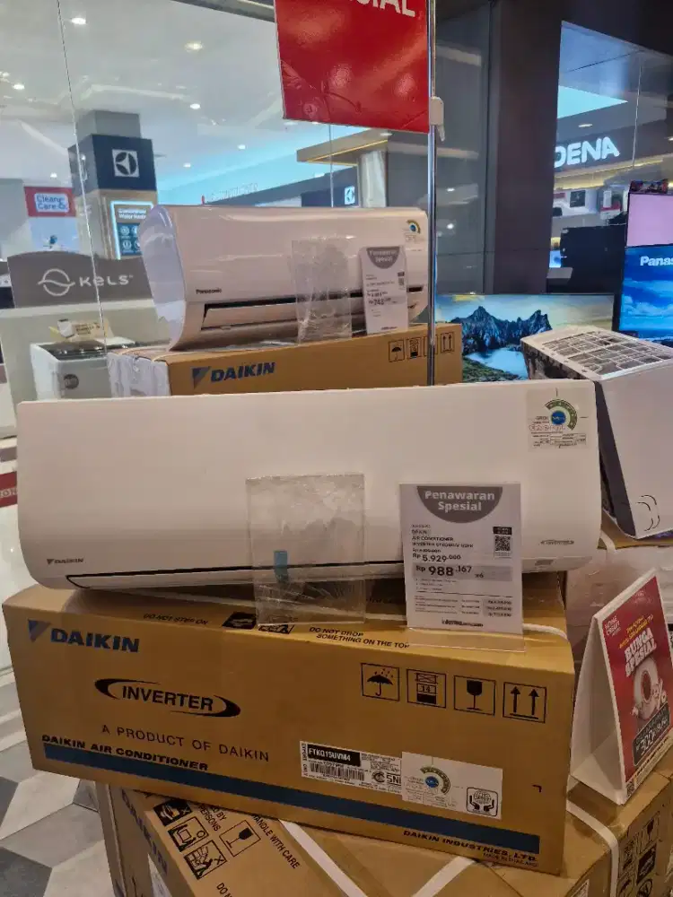 DAIKIN AC INVERTER STKQ15UV 1/2PK PROMO CICILAN BUNGA RENDAH