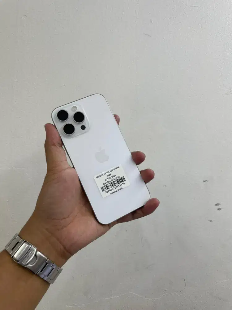 iPhone 16 promax 256 white titanium