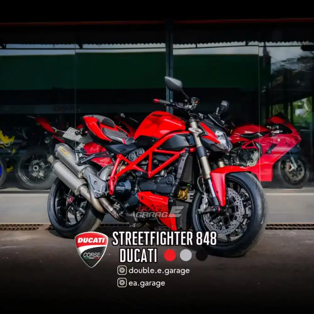 DUCATI STREET FIGHTER 848 2012 MERAH