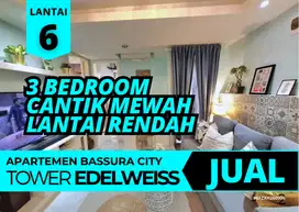 Jual 3 Bedroom Furnished Mewah Lantai 6 Tower E Apartemen Bassura City