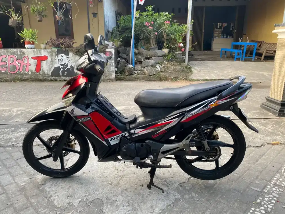 Supra 125 karburator THN 2013 plat AB Kulon Progo