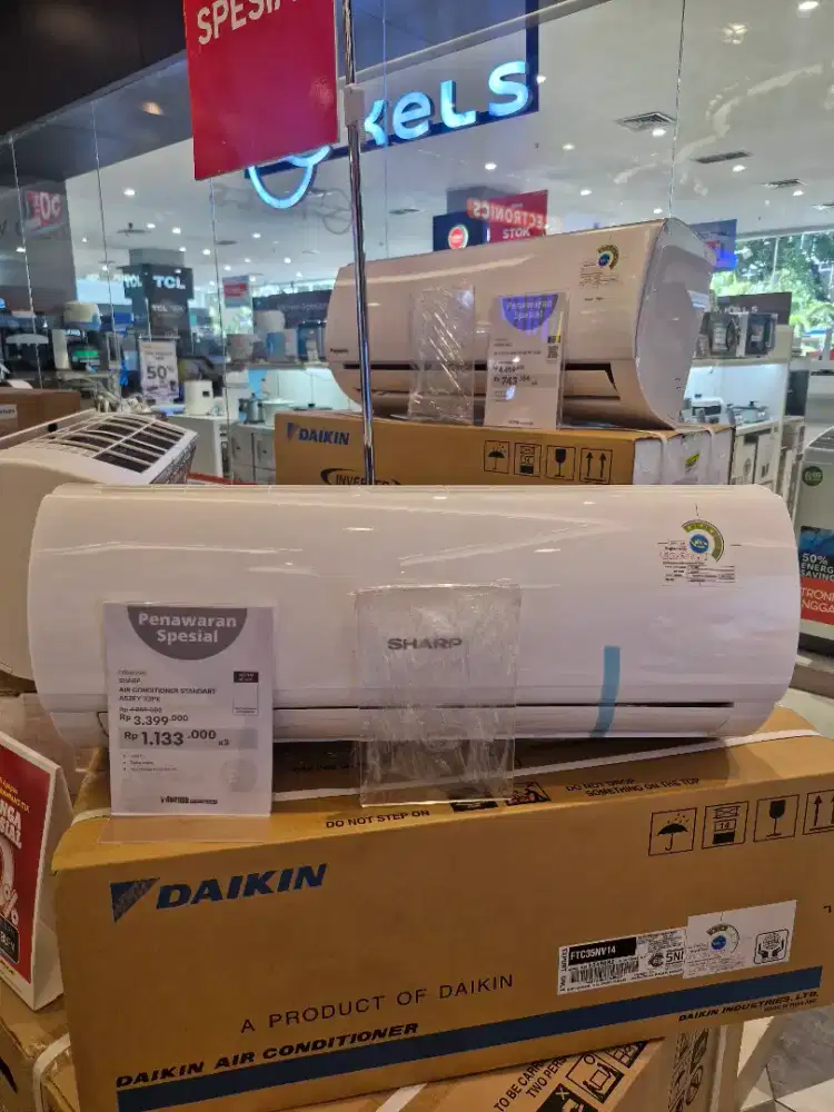 PROMO CICILAN BISA BUNGA 0% SHARP AC STANDART 0.5PK