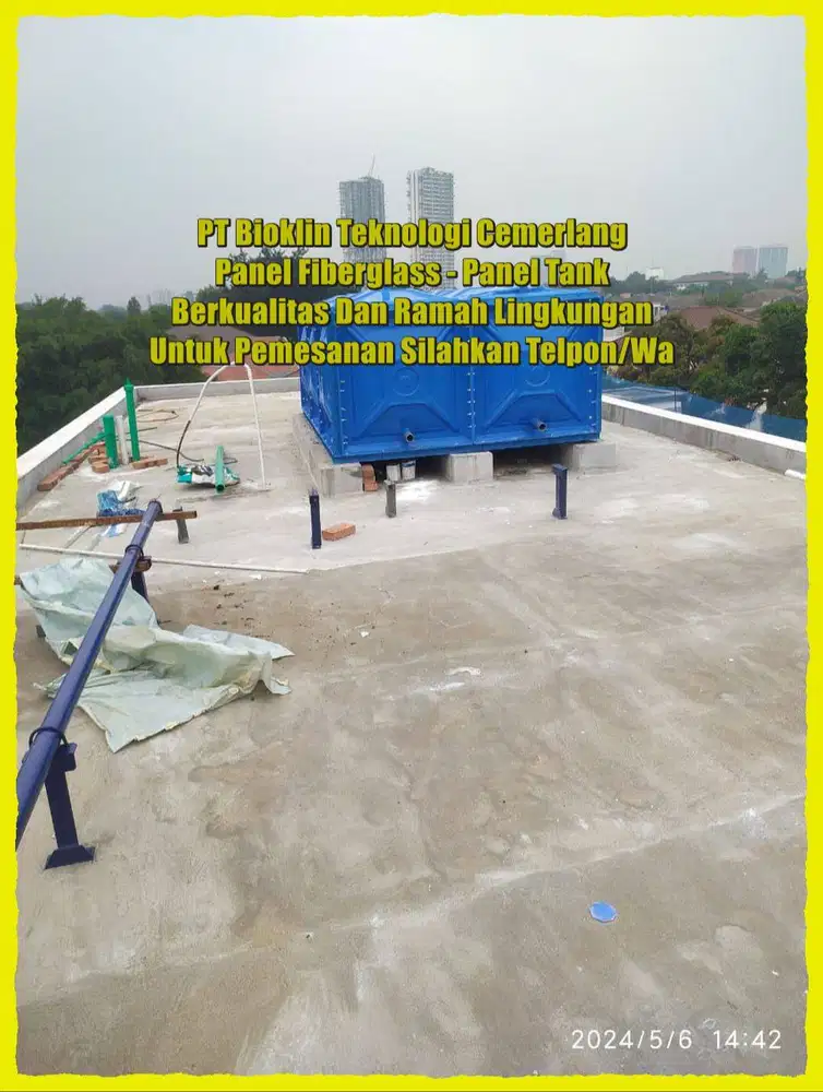 TANGKI PANEL FRP - PANEL FRP - PANEL TANK - GROUND TANK - TANGKI PANEL