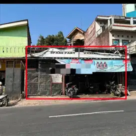DILELANG Ruko bagus murah 1 lantai SHM di Jl. Raya Cileunyi no 103