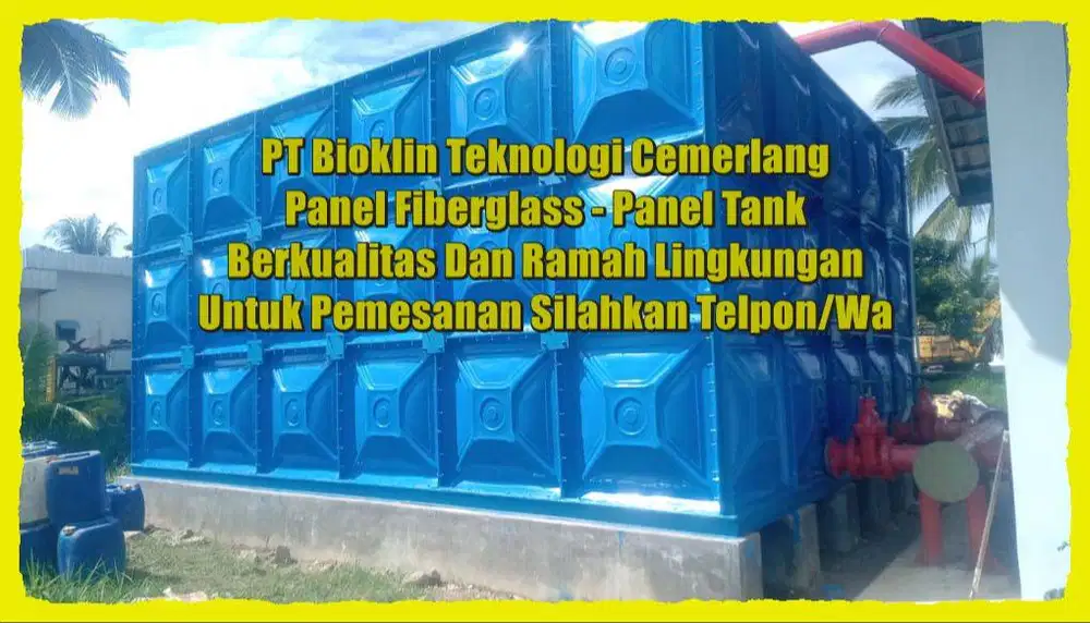 PANEL TANK – TANGKI AIR – TANGKI PANEL – ROOFTANK – TANGKI FIBERGLASS