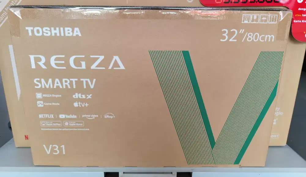 New Toshiba Smart TV 32 inch, barang masih segel & garansi resmi indo.