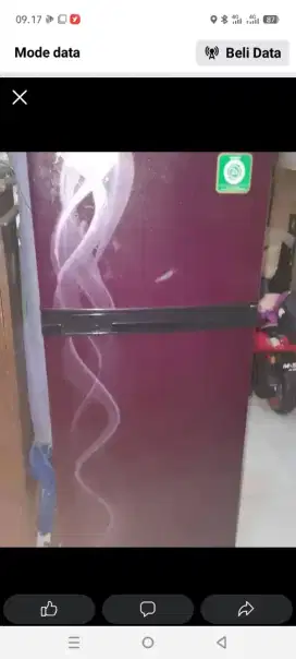 Kulkas Sharp 2 pintu