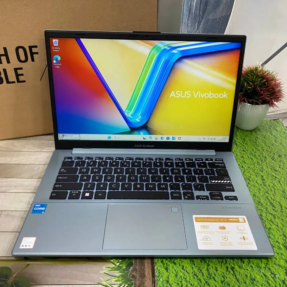 New Asus Vivobook GO E1404GA Core i3-N305 RAM 8GB SSD 512GB 14FHD