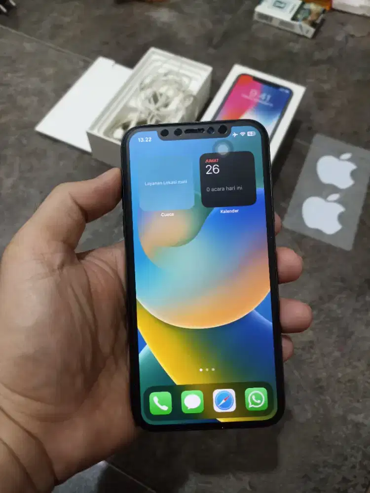 iPhone X 256Gb Fullset Ori Like New