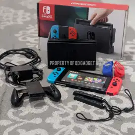 Nintendo Switch V1 128GB Full Game Fullset Murah aja