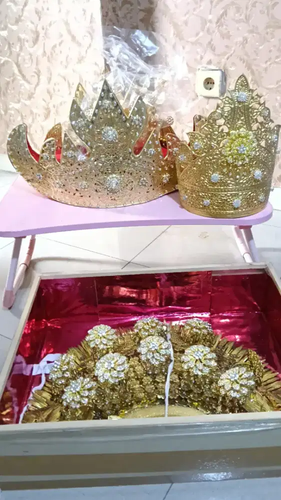 Di jual aksesoris pengantin