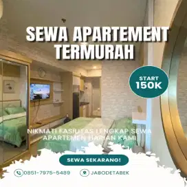SEWA APARTEMEN HARIAN/TRANSIT BASSURA CITY JAKARTA TIMUR TERMURAH