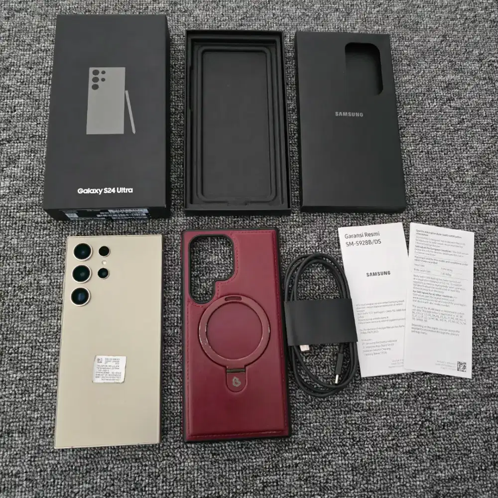 Samsung S24 ultra 256GB Garansi resmi