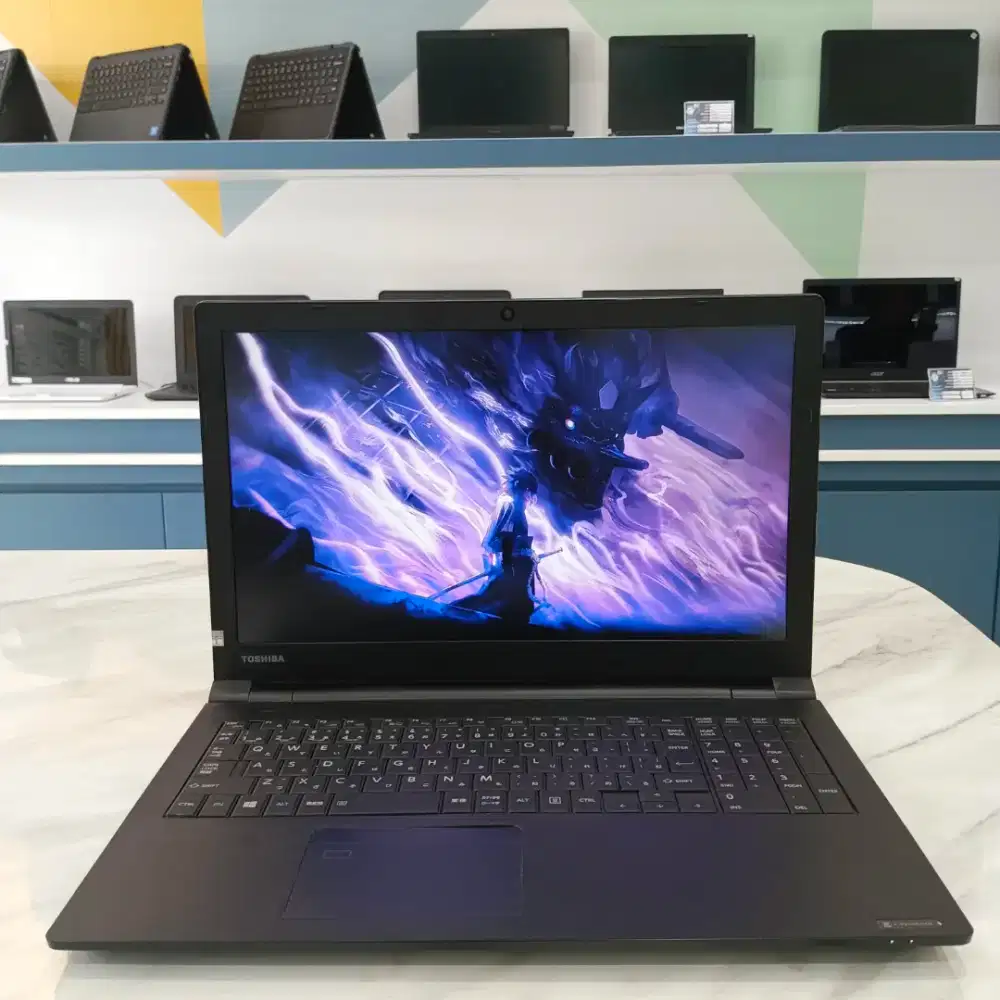 T11 Laptop desain coding Toshiba |i7Gen8|8GB|256GB|16|Apk siap pakai