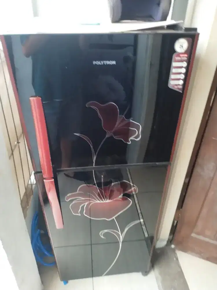 Jual kulkas 2 pintu normal dingin beku cepat merk POLYTRON BALEZZA