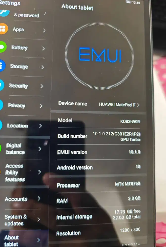 Dijual Huawei matepad T 8in 2/32