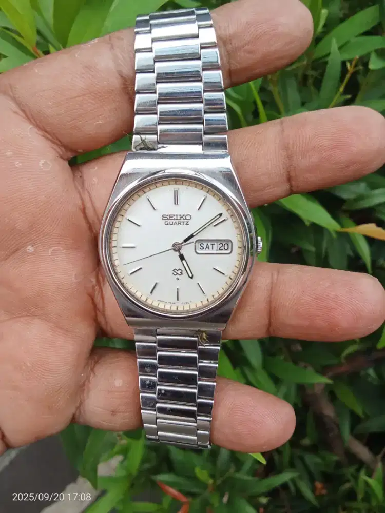 Jam Seiko SQ Quartz original vintage antik langkah