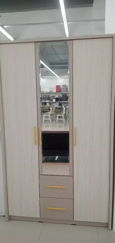 WARDROBE 3DOORS POVEN || Tersedia di Scandia Paradise Walk Serpong