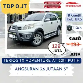 Promo TDP 0 Rupiah Terios Adventure 2014 AT Putih