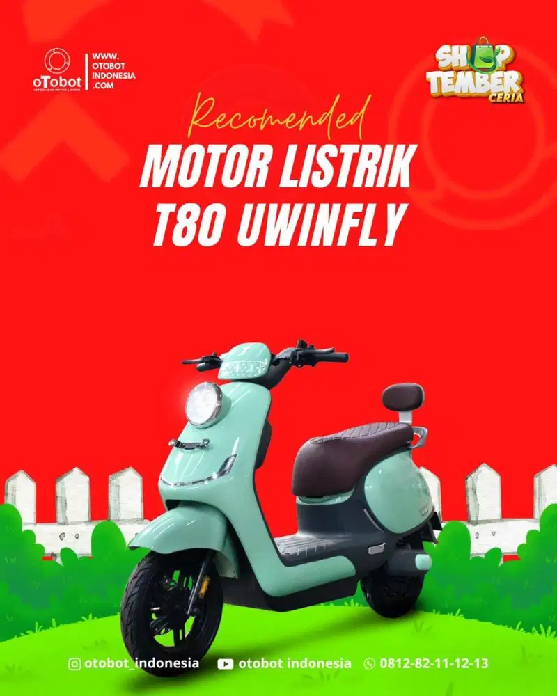 SEPEDA LISTRIK UWINFLY T80