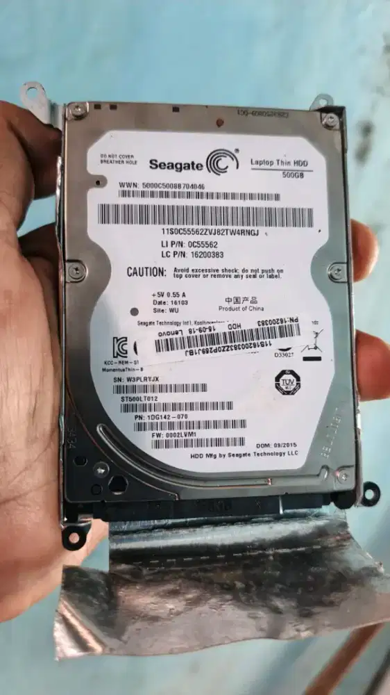 Jual HDD Laptop Seagate 500 GB Copotan normal