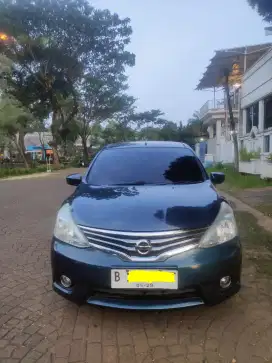 Di Jual Grand Livina SV 2014 Biru Metalik