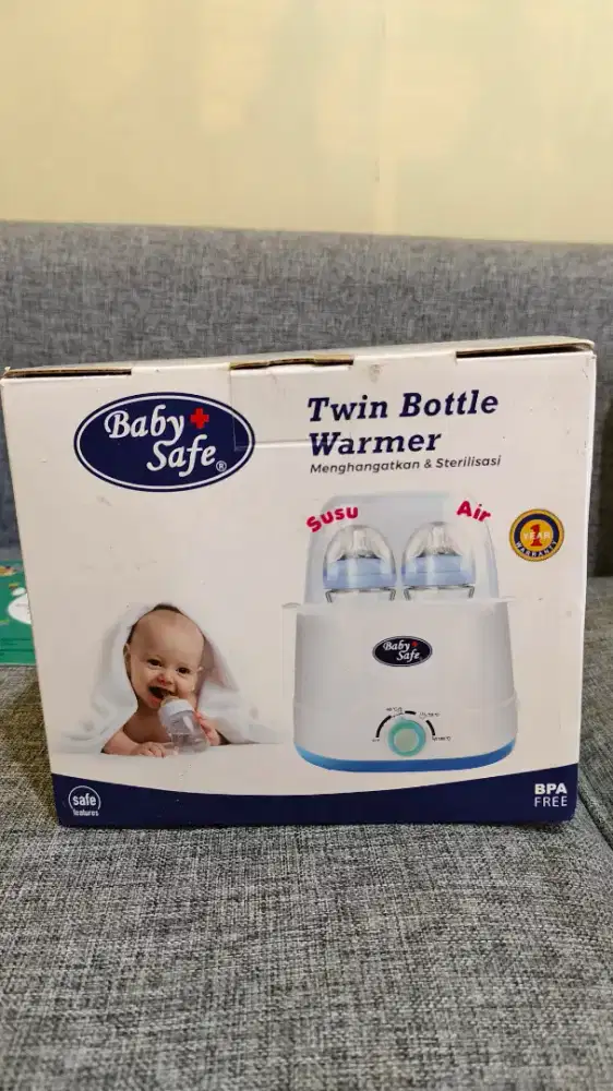 Baby Safe Twin Bottle Warmer LB216