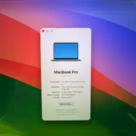 Macbook Pro 2019 Ram 16 Ssd 1 Tb layar 16 inch core i9 lengkap space