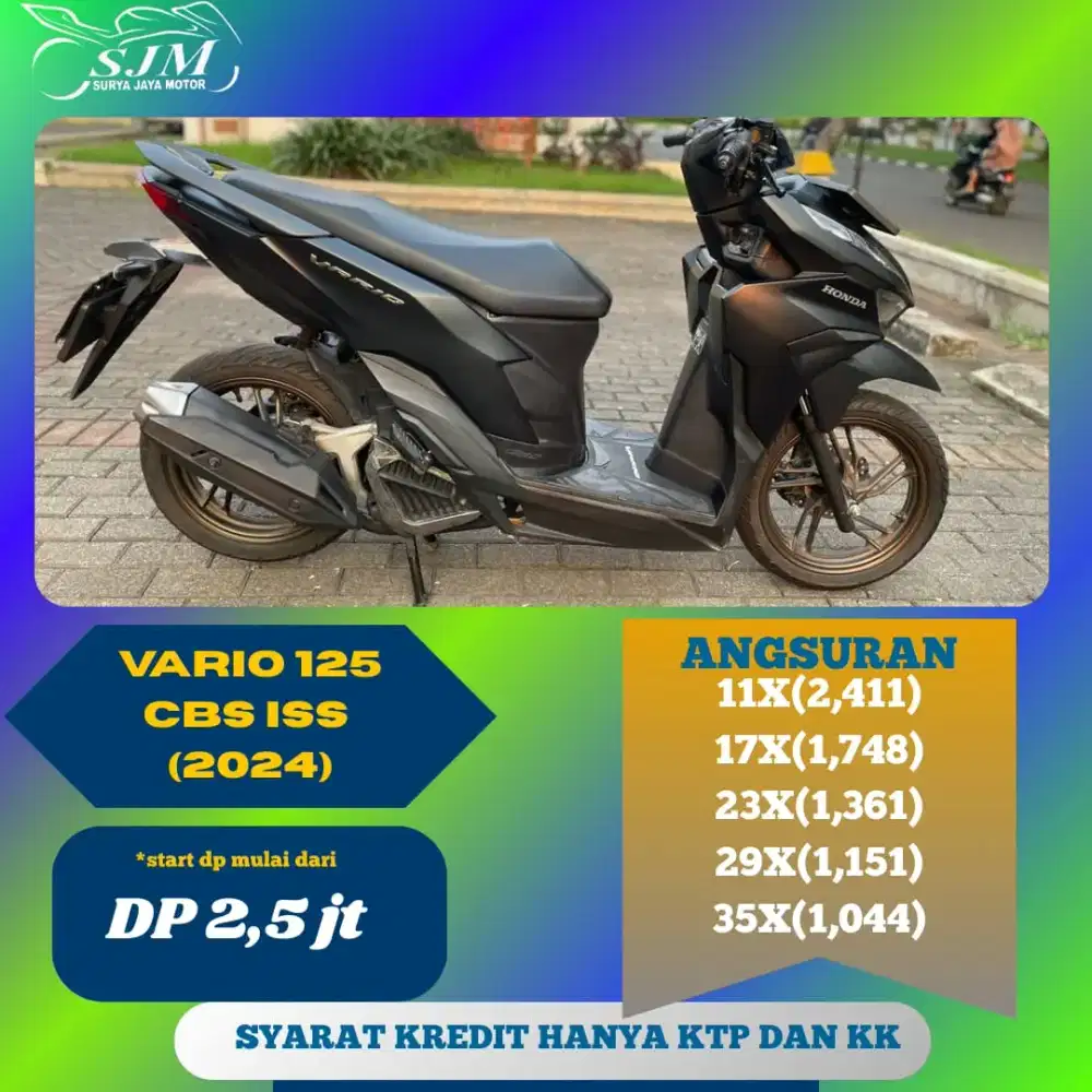 HONDA VARIO 125 CBS ISS 2024 SUPER MANTAPP
