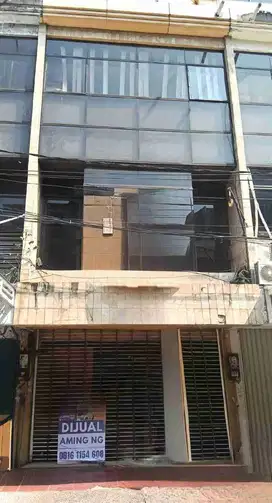 Ruko usaha 4 lantai dijual komplek usaha ITC Roxy Mas Jakarta Pusat