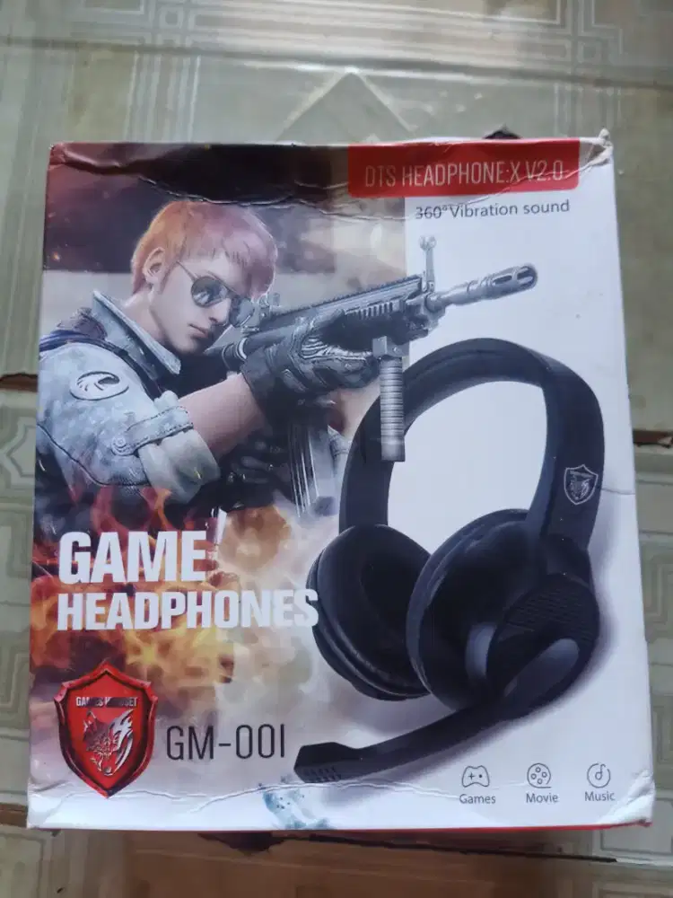 Headphone gaming GM-01
