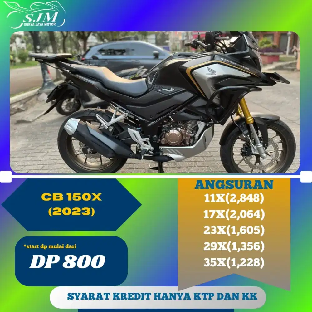 HONDA CB 150 X 2023 SIAP PAKAI
