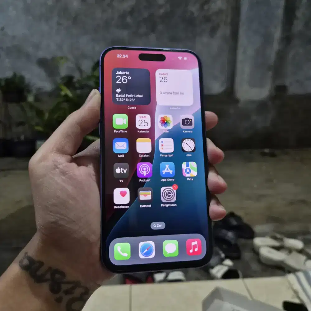 iPhone 16 Plus Resmi - 128Gb | Bh 100% | Bekas | Second | 2nd