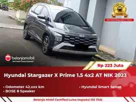 [ GARANSI 5TH ] Hyundai Stargazer X Prime 1.5 4x2 AT 2023 2024