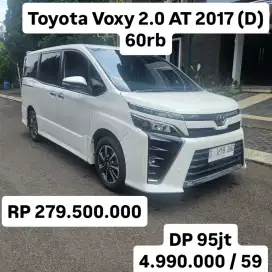 Antik KM 60rb.. Toyota Voxy AT 2017 (D)