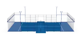 Super panoramic padel court