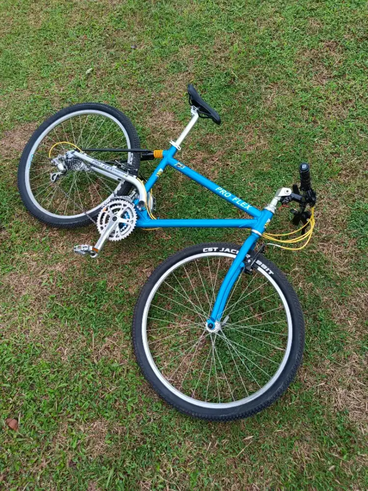 Proflex 753 sepeda vintage mtb 26 commuter bike federal giant trek